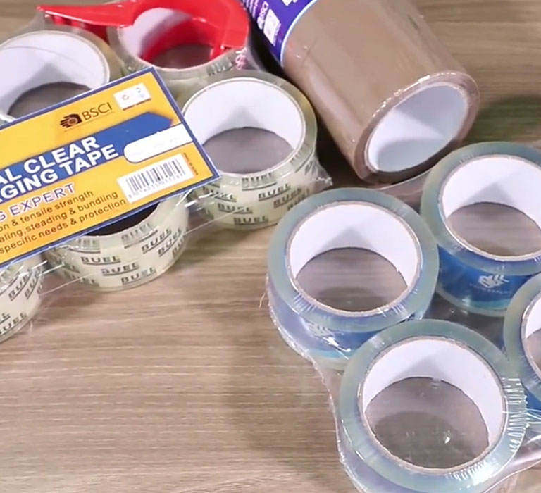 ZHONGHAI Bopp Packaging Tape Showing